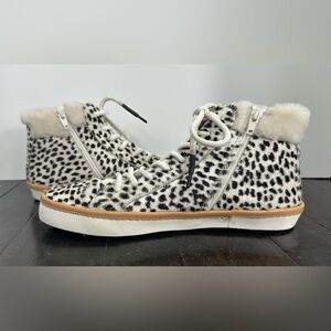 Montelliana 1965 SANDY High Top Sneaker Boots Cow Fur - EU Size 39/ US 8.5